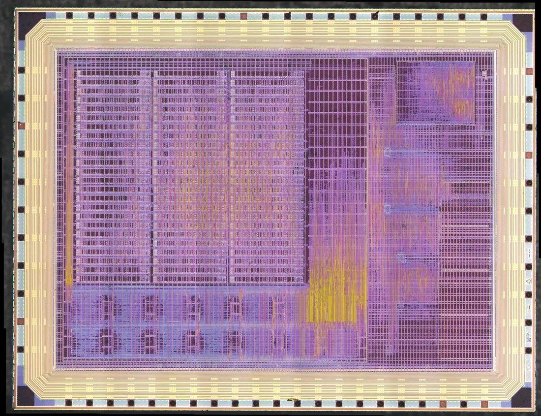 Die photograph of 45D6 by John McMaster