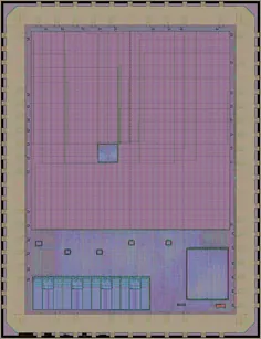 Layout render of Synchronous modulator