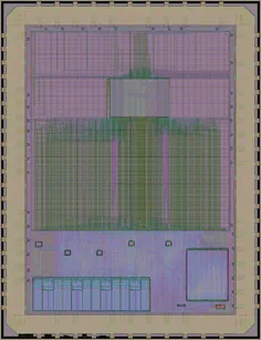 Layout render of Universal gates
