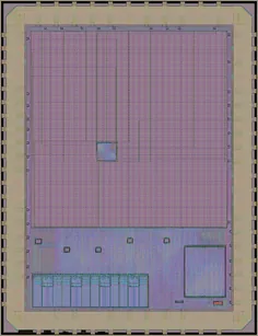 Layout render of Asynchronous modulator