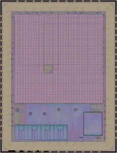 Layout render of posoco2000
