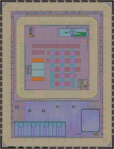 Layout render of Analog front-end for sensor readout (OpenFASoC)