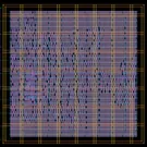 Layout render of Cell test: GF 7-track 5 V cells
