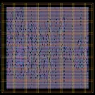 Layout render of Cell test: GF 7-track cells as 3.3 V transistors