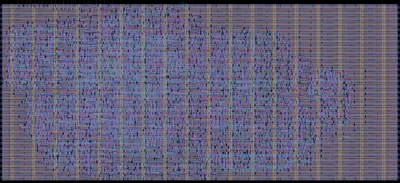 Layout render of VGA Drop (audio/visual demo)