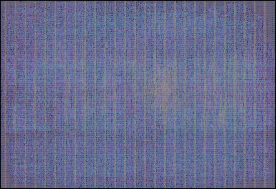 Layout render of LISA 8-Bit Microcontroller