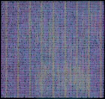 Layout render of RRAM Characterization Platform (DC sweep + endurance + retention + histogram, GF180)