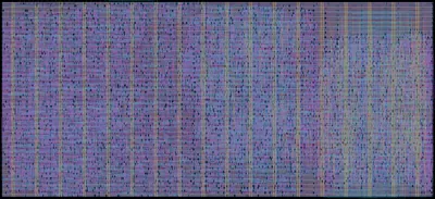 Layout render of Tiny Pixel Processor