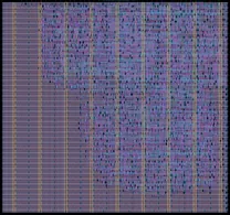 Layout render of 8-bit RISC CPU