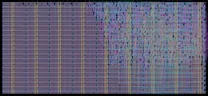 Layout render of Universal Binary to Segment Decoder