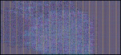 Layout render of 100Mbps 3 port Ethernet switch