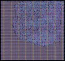 Layout render of Procedural ASIC