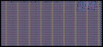 Layout render of Configurable 8-bit PWM Generator