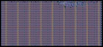 Layout render of 8-bit Comparator
