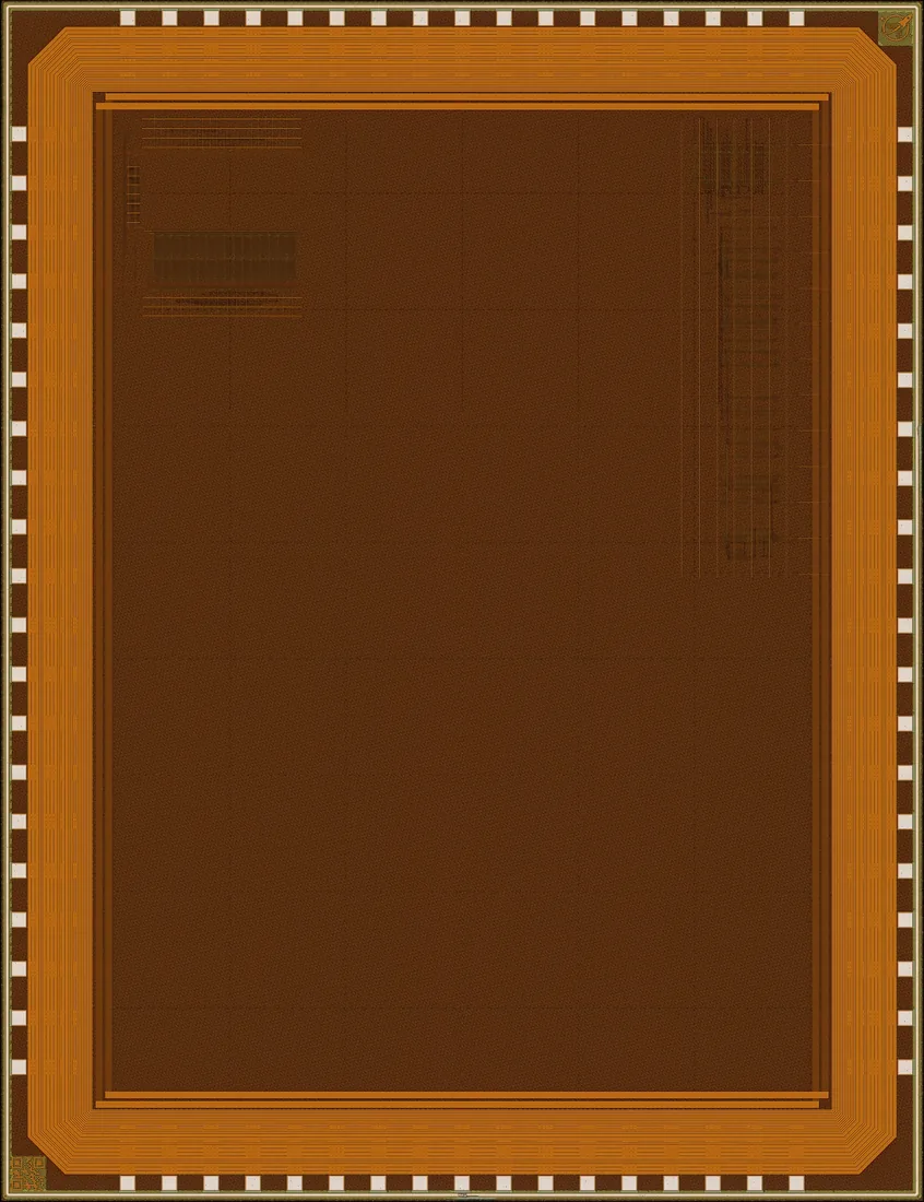 Die photograph of BRWN by InfoSecDJ