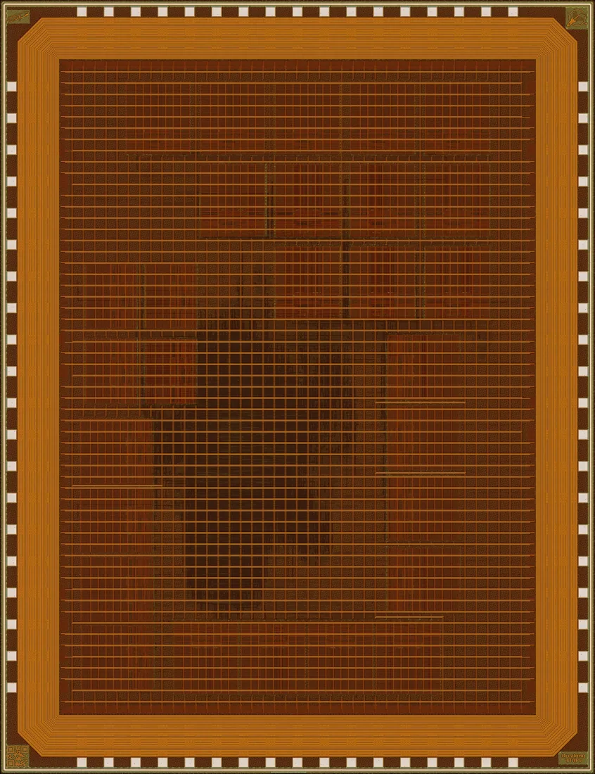 Die photograph of BTAP by InfoSecDJ