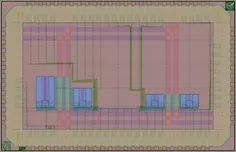 Layout render of ocd_sram_test