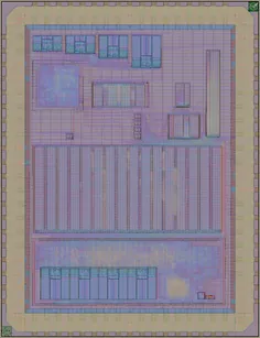 Layout render of TillitisZedulo-testchip2025