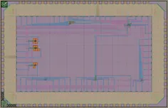 Layout render of ICELab Test Chip