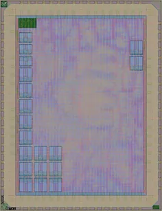 Layout render of BTX