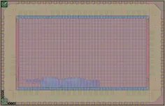 Layout render of Standard Cell DCO+TDC