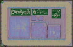 Layout render of EuroSynth