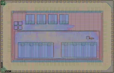 Layout render of Naxos CoB