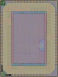 Layout render of Simple ALU
