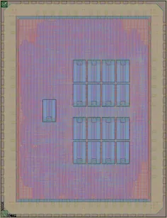 Layout render of SlugTPU